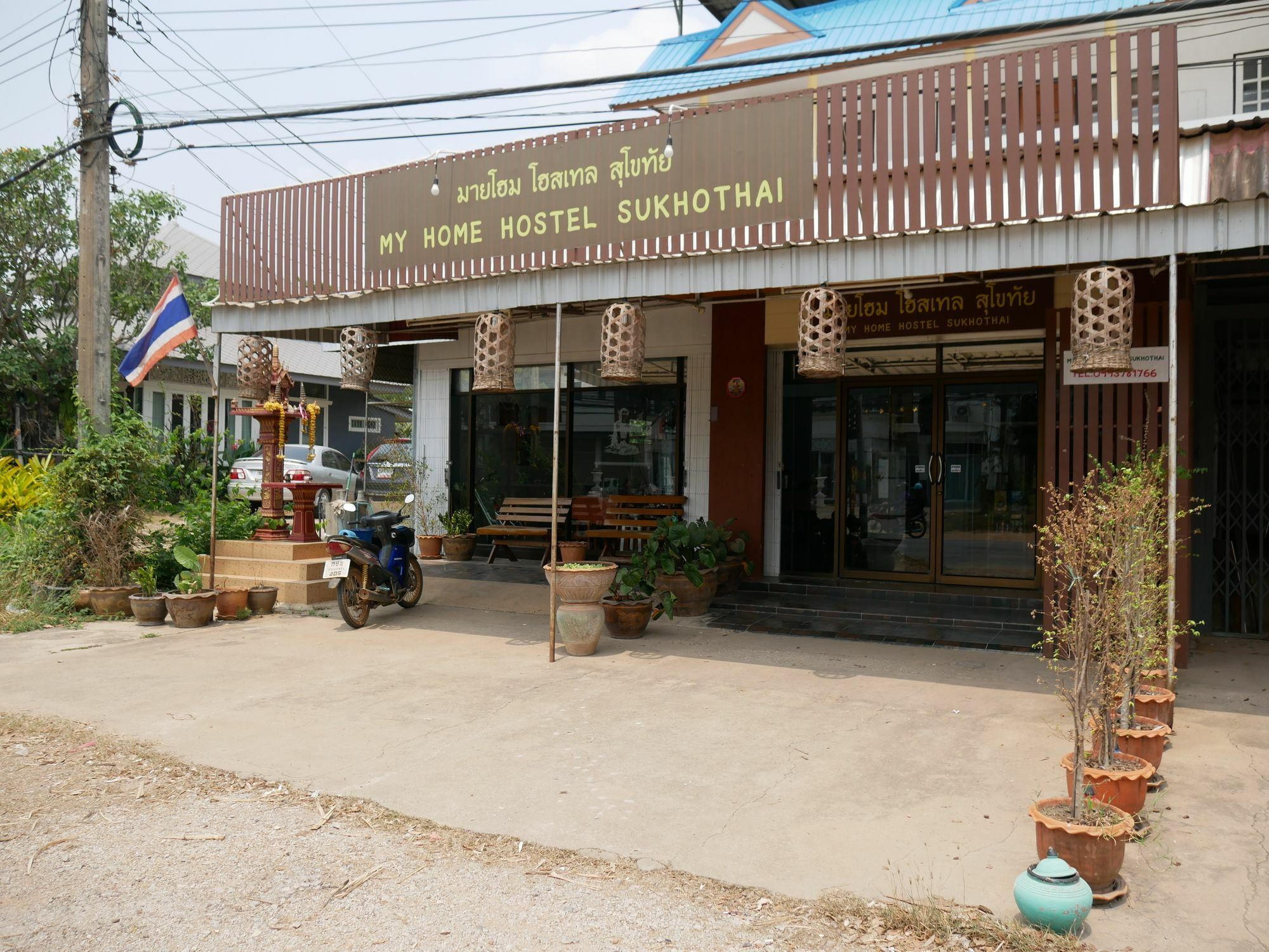 My Home Hostel Sukhothai Mueang Kao Exterior foto
